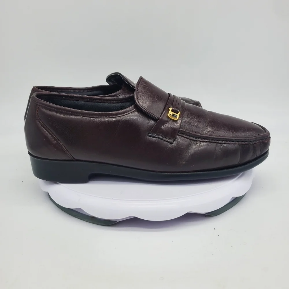 Florsheim Shoe Men's 11 D Riva Moc Toe Bit Loafers